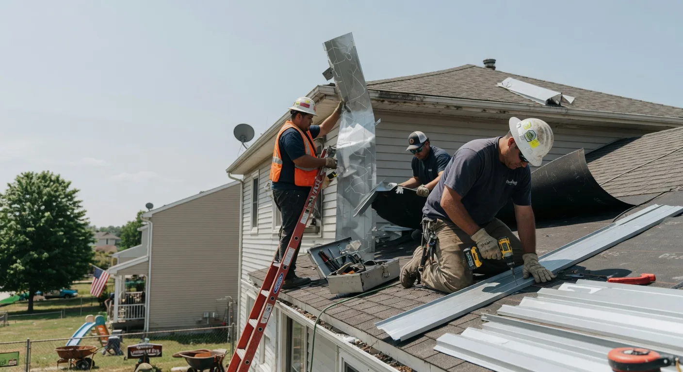 Metal Roof Repair in New Milford, PA